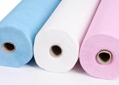 China Disposable Non Woven Bed Sheet SMS Roll 80*180CM for sale