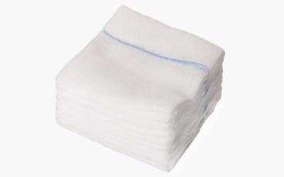 China Customized Medical Gauze Swab Sterile 100% Cotton Fabric Surgical Gauze Pad Dental Gauze Swab for sale