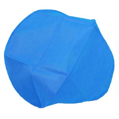 China Medical Nonwoven Surgical Bouffant Cap Disposable Hair Net 24'' 14gsm for sale