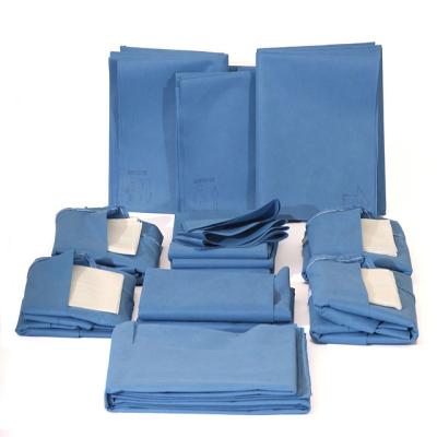 China Sterile Disposable Surgical Operation Drape Packs Hospital good quality custom surgical packs for sale
