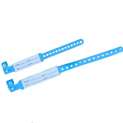China Medical Reusable Wristband Bracelets Infant Kids Hospital Patient Te koop