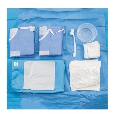 China Disposable Medical Surgical Packs With Individual Packaging And Nonwoven Fabric for sale