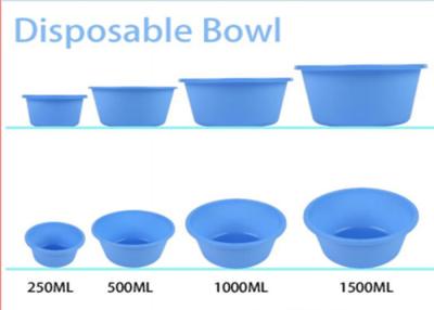 China Medical Disposable Kidney Dish , Blue Disposable Bowls Surgical Plastic Standard for sale