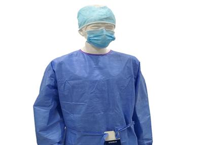 China Green Disposable Surgical Gown ,  Patient Hospital Isolation Gowns Infection Control for sale