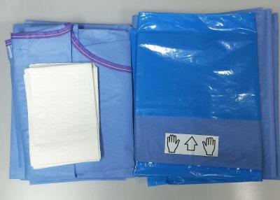 Chine Le sac chirurgical stérile dans le Tableau de la livraison de naissance de salle d'opération drapent inclus à vendre