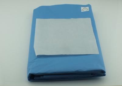China Aperture Fenestrated Disposable Medical Drapes With Hole Individual Sterile Packing for sale