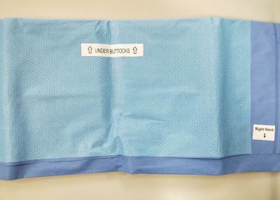 China Gynecology Sterile Surgical Drapes Custom Hip  Obstetrics Under Buttock for sale
