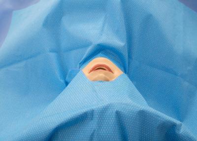China Os azuis marinhos colorem drapejam o implante dental estéril cirúrgico drapejam impermeável à venda