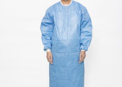 China Compressed SMMS Sterile Disposable Surgical Gown For Operation Room Alcohol Repellence for sale
