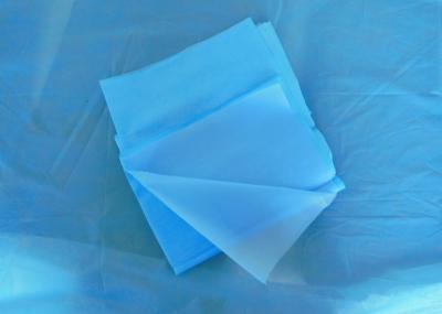 China SMS Non Woven Disposable Medical Drapes Customized Size Patient Surgical Sheets for sale