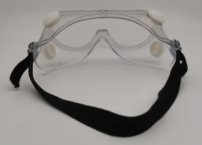 China Gafas de seguridad médicas de la prueba del polvo del PVC del chapoteo anti en venta