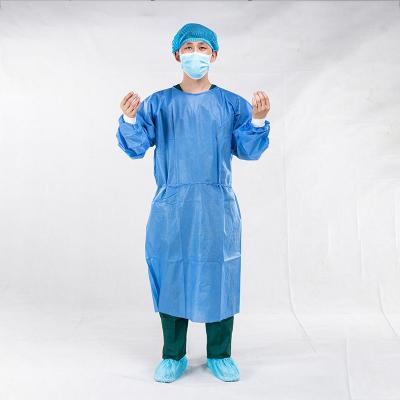 China Protective SMS Isolation Disposable Surgical Gown for sale