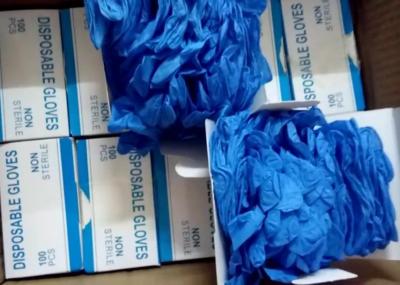 중국 100% 니트릴 처분할 수 있는 손 장갑 비 의학 터치스크린 안전 니트릴 장갑 판매용