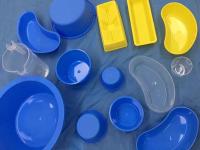 중국 단단한 플라스틱 처분할 수 있는 신장 접시 의학 쟁반 병원 사용 물동이 신장 접시 판매용