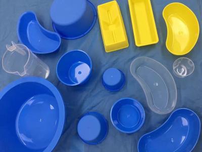 中国 堅いプラスチック使い捨て可能な腎臓の皿の医学の皿の病院の使用洗面器の腎臓の皿 販売のため