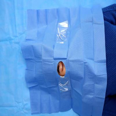 China Medical Disposable Surgical Drapes Sterile Surgical Ophthalmic Drape CE Certificate for sale