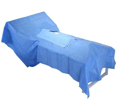 China Disposable Surgical Laparoscopy Pack Sterile Drape CE Certificate for sale