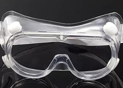 China Las gafas de seguridad médicas protectoras del EN 13795 ACARICIAN gafas disponibles del aislamiento en venta