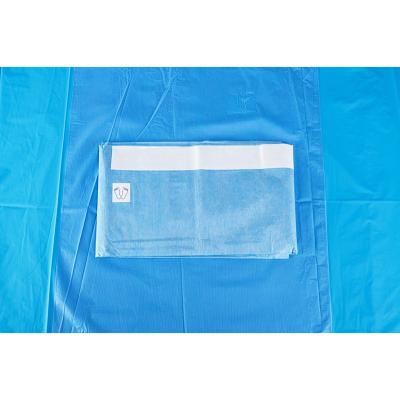 China Disposable Medical Surgical Sterile Side Drape With Adhesive Tape for sale