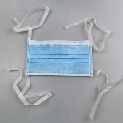 China Nonwoven Disposable Surgical Mask Consumable Elastic Earloop EO Gas Sterile for sale