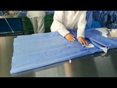 Folding for Disposable Surgical Gown