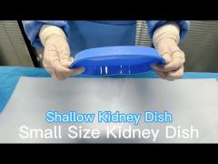 700cc Plastic Disposable Kidney Dish Transprent Dressing Basin PP