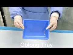 Medical Plastic Disposable Kidney Tray Dish Dressing Emesis Basins For Surgery