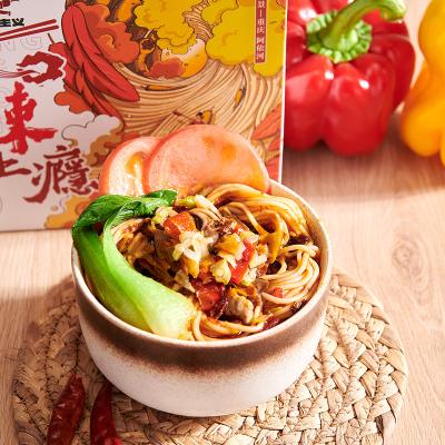 China Non Fried Alkaline Chicken Pickled Pepper Chongqing Noodles for sale