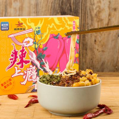 China Local Snacks Pea Chongqing Instant Noodles With Mixed Sauce Flavor for sale