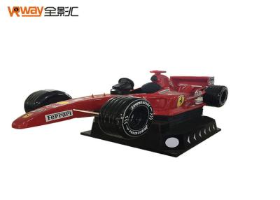 Китай Материал металла одиночного игрока гонок автомобиля формы ВР формулы 1 для игрового центра продается