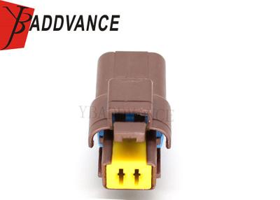 China Brown 2 Pin FCI Electrical Connectors / Peugeot Electrical Connectors 211PC022S1049 for sale