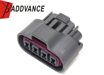 China Sumitomo 4 Pin Female Japanese Electrical Connectors Black Supplied With Kits for sale