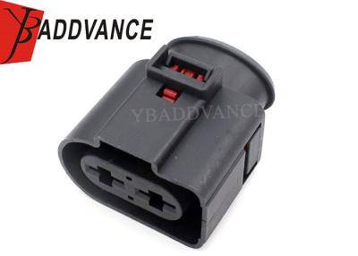 China 9.5 Mm Sealed 2 Pin Connector Female Black Color For VW Seat 42161000 1K0971955 for sale