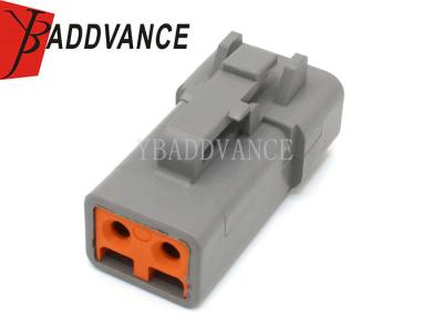 China DTP06-2S 2 Hole DTP Deutsch Female Connector With Secondary Lock for sale