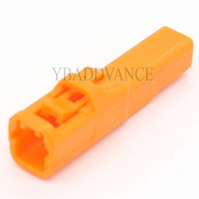 China Orange Housing 2 Position Connector HC050 / Bikes Turn Signal Connector 2 Holes for sale