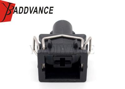 China 1 Way Female EV1 AMP Tyco Fuel Injector Connectors With Terminals Black Color for sale