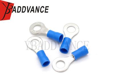 China RV2-6 Blue Ring Insulated Terminal Cable Wire Connector 1.5-2.5mm Crimp Terminal for sale