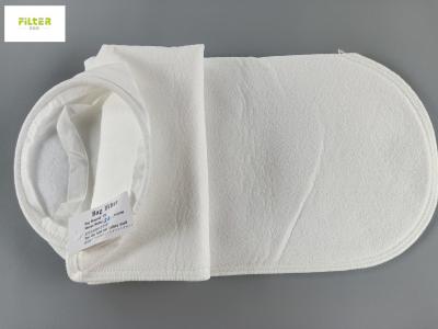 China Food Grade 25 Micron Polyester Mesh Filter Bag With Sewing Thread for sale