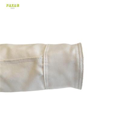 China 830GSM Customized Fiberglass Filter Bag For High Temperature Filtration for sale