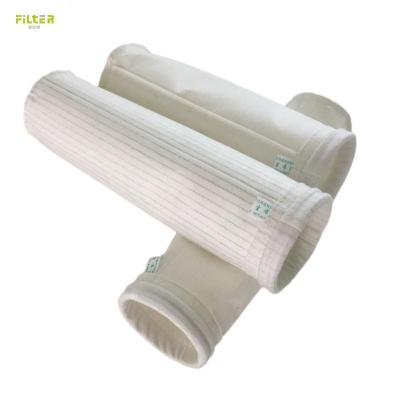 China 550gsm Polyester Filter Bag For Cement Dust Collection With Anti-Static for sale