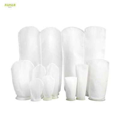 China 1 5 10 100 300 600 Micron Liquid Filter Bag Customized Water Filter Bag for sale