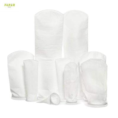China Stitched / Welded Liquid Filter Bag With 0.5-300 Microns  PE / PP / NMO / PTFE for sale