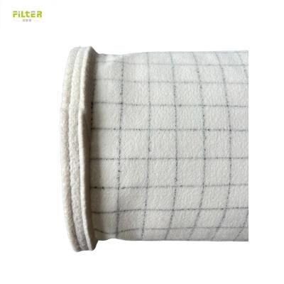 China Anti Static Polyester Filter Bag Pleated Dust Collector Removal Air Filter Bag zu verkaufen
