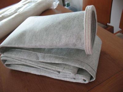China High Efficiency Polyester Felt Baghouse Filter Bag Oil&Water Repellent And Anti - Alkali Heat Resistance for sale