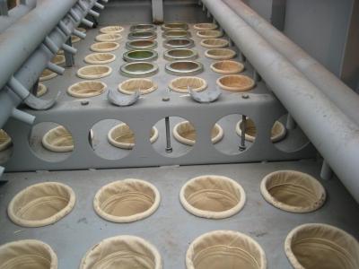 China Sacos de filtro profissionais 650GSM do PPS Baghouse para o controle de poluição do ar à venda