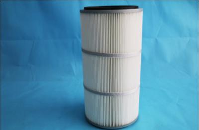 Chine Cartouche filtrante plissée de polyester de haute performance pour le collecteur de poussière à vendre