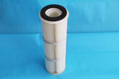 China Toray Polyester Gas Filter Cartridge High - Wearing Feature Chemical Resistance for sale
