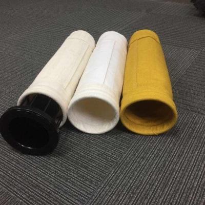 China High Temperature PPS Filter Bags / Felt Dust Collector Bags Anti - Abrasion for sale