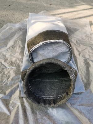 China Temperatura alta alcalina del uso de la planta del cemento del bolso de filtro de la fibra de vidrio de la resistencia en venta
