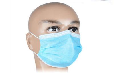 China Professional Manufacture Hot-sale Disposable 3-Ply Non-Woven Face Mask for Coronavirus à venda